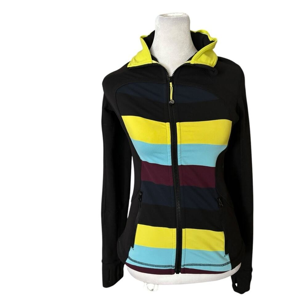 Lululemon Define Form Jacket Pow Stripe - Size 4 … - image 2